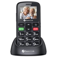 Telefon mobil pentru seniori SweetLink S2PLUS fără abonament, telefon cu butoane mari, Dual-SIM, funcție SOS 1