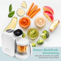Sweety Fox 7 funkciós bébiétel készítő gőzölő mixer sterilizáló 6