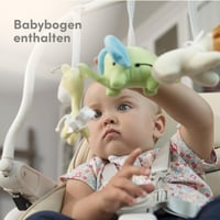 Sweety Fox Magasítható Etetőszék 7 Fokozat, Állítható Háttámla, Levehető Tálca - Bézs 7