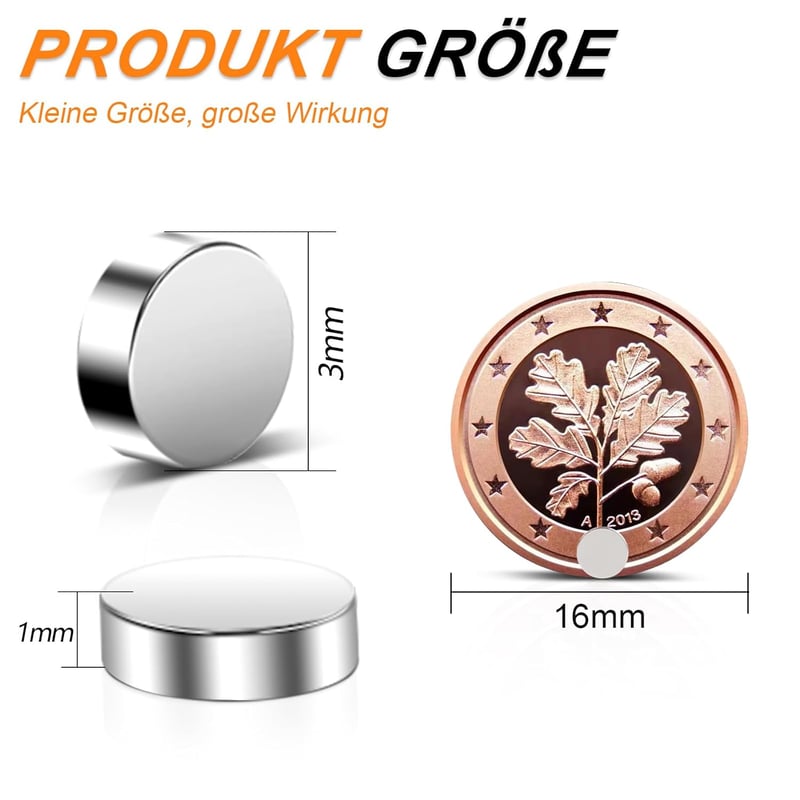 Swihorab 250db Erős Neodímium Mágnes 3x1mm Hűtőmágnes Táblához Kézimunkához