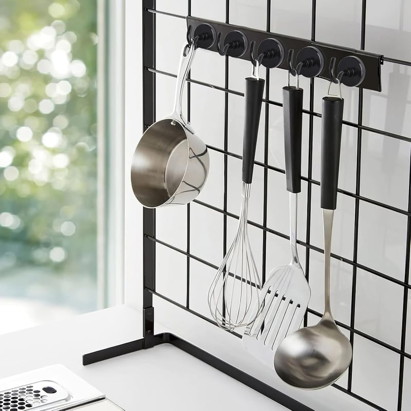 swihorab Mágneses Akasztó Szett 8 db - 32 mm Extra Erős Neodímium Mágnes Kampók, 20 kg Teherbírás, Fúrás Nélkül Konyhába, Hűtőre, Garázsba