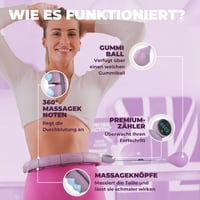 Inteligentný hula hoop Swiss Activa+ S5.S+ s počítadlom, nastaviteľná veľkosť 60 – 112 cm, tichý chod, pre dospelých aj deti, fitness na chudnutie 5