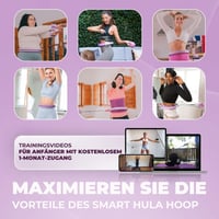 Inteligentný hula hoop Swiss Activa+ S5.S+ s počítadlom, nastaviteľná veľkosť 60 – 112 cm, tichý chod, pre dospelých aj deti, fitness na chudnutie 4