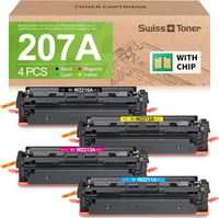 Swiss Toner HP 207A kompatibilis toner szett chippes, 4 db (W2210A-W2213A) 1