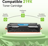 Swiss Toner HP 219X kompatibilis toner szett - fekete, cián, magenta, sárga (4 db) 4