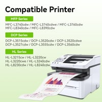 swiss toner TN248XL Kompatibilný Brother TN-248XL TN248 TN-248VAL Toner 5 ks - MFC-L3760CDW MFC-L3740CDW DCP-L3560CDW HL-L3240CDW - 2x Čierny 2