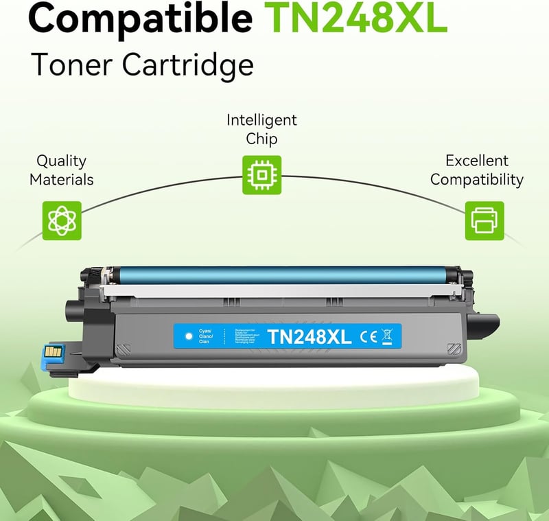 Swiss Toner TN248XL Kompatibilis Festékkazetta Brother MFC-L3760CDW DCP-L3560CDW HL-L3240CDW Nyomtatókhoz - 4 db-os Szett