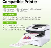 Swiss Toner TN248XL Kompatibilis Festékkazetta Brother MFC-L3760CDW DCP-L3560CDW HL-L3240CDW Nyomtatókhoz - 4 db-os Szett 2