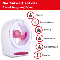 Capcană pentru insecte SWISSINNO Snapy LED 15 wați – Dispozitiv electric pentru combaterea insectelor de interior – Pentru păianjeni, țânțari și muște 5