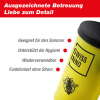 Capcană reutilizabilă pentru viespi SWISSINNO cu momeală, pentru utilizare la exterior 3