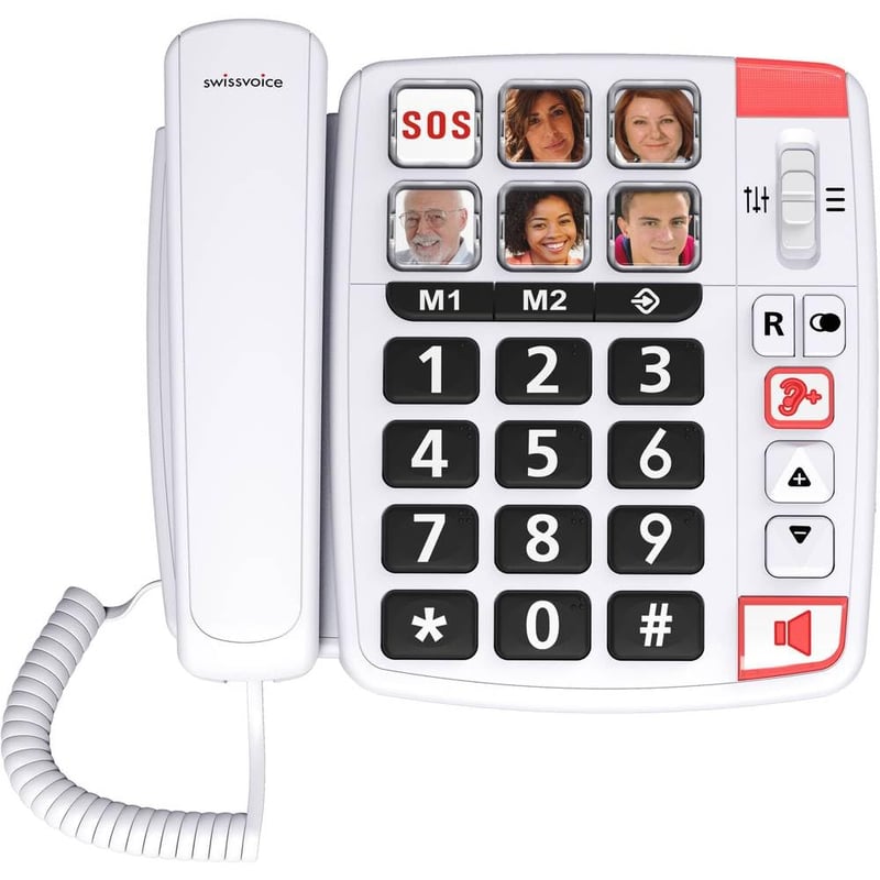 Swissvoice Xtra 1110 vezetékes telefon - fehér
