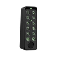 Inteligentná klávesnica na dvere SwitchBot Smart Keypad Touch, bezkľúčový prístup pomocou odtlačkov prstov, vodoodolnosť IP65, podpora virtuálnych hesiel, zabezpečenie domácnosti 4