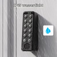 Inteligentná klávesnica na dvere SwitchBot Smart Keypad Touch, bezkľúčový prístup pomocou odtlačkov prstov, vodoodolnosť IP65, podpora virtuálnych hesiel, zabezpečenie domácnosti 6