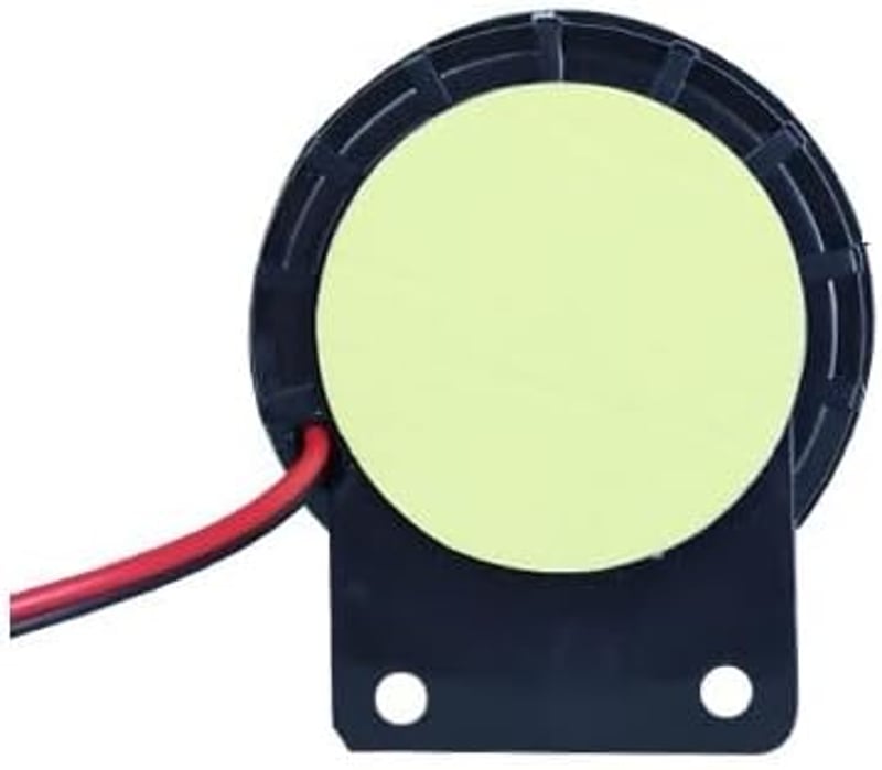 Switian 12V Vezetékes Mini Sziréna 120dB Biztonsági Riasztó Fény Hanggal