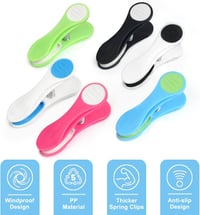 SWKJ Csipesz Szett 30db Multicolor Puha Fogantyúval Ruhacsipesz 3
