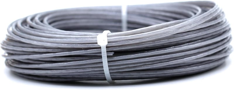 SWNKDG 48m Damil Bosch Fűkaszához - 1.6mm Szürke Nylon Vágószál Minden Jelenlegi Tekercshez Kompatibilis