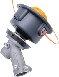 SWNKDG Fűkasza Fej M10 x 1.25 Bal Menet Automata Damil Tekercs Dupla Szálú Benzines Bozótvágó Fűnyíró Fejhez Nylon Damillal 6
