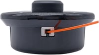 SWNKDG Fűkasza Fej M10 x 1.25 Bal Menetes Automata Damil Tekercs Dupla Szálú Nylon Damil Benzines Bozótvágó Fűnyíró Alkatrész 2
