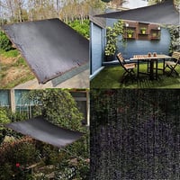 Swociro Árnyékoló Vászon 3x4m UV Védelem HDPE Kert Terasz Balkon Camping 6