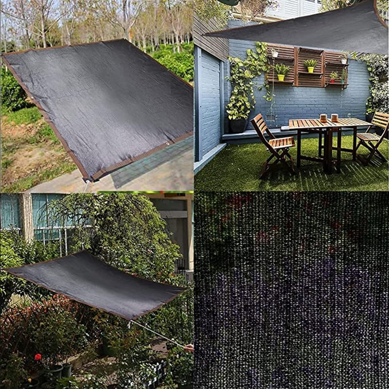 Swociro Árnyékoló Vászon 3x4m UV Védelem HDPE Kert Terasz Balkon Camping