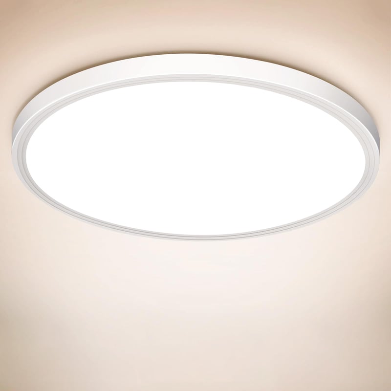 Swoieltr LED stropné svietidlo ploché okrúhle 18W 4000K 1600LM IP44 biele priemer 223 mm kúpeľňa obývacia izba spálňa chodba kuchyňa balkón