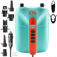Elektrická SUP pumpa Swonder 20 PSI s inteligentným dvojstupňovým nafukovaním a automatickým vypnutím, na nafukovanie paddleboardov, kajakov a člnov 1