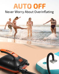 Swonder Elektromos SUP Pumpa 20 PSI Nagy Nyomású Levegőpumpa Intelligens Kétfokozatú Felfújással Paddleboard Csónak Kajak 6