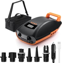 Swonder Seawolf Akkumulátoros SUP Pumpa 20PSI Elektromos Levegőpumpa Autós Adapter 1