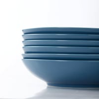 Swuut Kerámia Tésztás Tálkészlet 23 cm - 6 db 1180 ml Nagy Salátás Tál, Mikrohullámú Sütőben Használható, Mosogatógépben Mosható Étkészlet ( 5