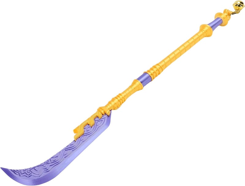Sxhlseller 65cm 3D Nyomtatott Cosplay Kard Könnyű PLA Anime Kellék Függesztővel