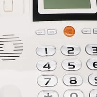 Stolný telefón Sxhlseller s veľkými tlačidlami, drôtový telefón s veľkým displejom, identifikáciou volajúceho, HD hlasitým odposluchom, rýchlou voľbou a vysokou hlasitosťou 9