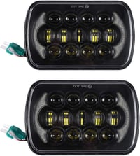 SXMA 5x7 LED Fényszóró Cree Jeep Wrangler YJ Cherokee XJ DRL-lel Pár 1