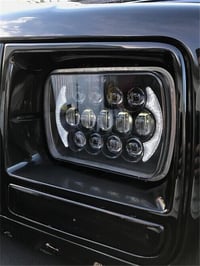 SXMA 5x7 LED Fényszóró Cree Jeep Wrangler YJ Cherokee XJ DRL-lel Pár 9
