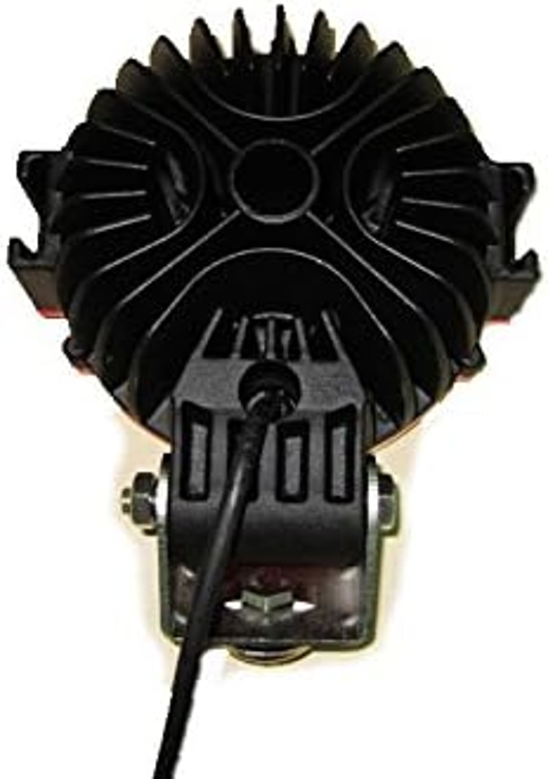 SXMA 7 Inch 51W LED Munkalámpa Kerek Spot Flood Fényszóró Vízálló 4x4 Terepjáró Traktor ATV SUV Fekete
