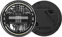 SXMA 7 Inch LED Kerek Fényszóró Wrangler JK 2007-2017 Alacsony és Magas Fényszóráshoz 3