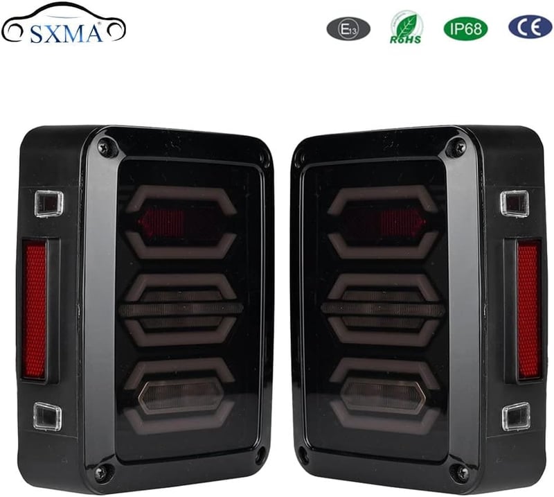 SXMA LED hátsó lámpa pár Euro verzió autóhoz