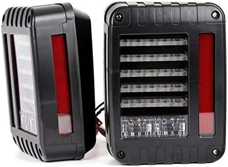SXMA LED hátsó lámpa Wrangler JK 2007-2017 fékvilágítás irányjelzés pár