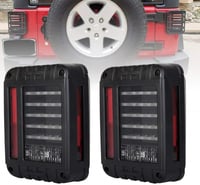 SXMA LED hátsó lámpa Wrangler JK 2007-2017 fékvilágítás irányjelzés pár 1