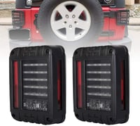 SXMA LED hátsó lámpa Wrangler JK 2007-2017 fékvilágítás irányjelzés pár 6
