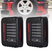SXMA LED zadné svetlá pre Wrangler JK 2007-2017 brzdové smerové svetlá pár 2