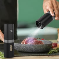 Syaws Elektromos Bors- és Sódaráló - Elemes Működés, LED Világítás, Állítható Őrlési Finomság, Egykezes Használat, 80ml Kapacitás 7