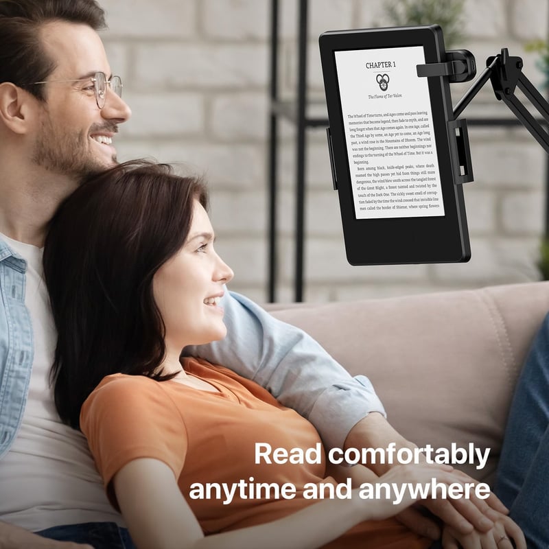 Sycelu K2 RF Távirányító E-olvasókhoz - Kindle, Paperwhite, Kobo Kompatibilis Lapozó, USB-C Tölthető, 20m Hatótáv, Fekete