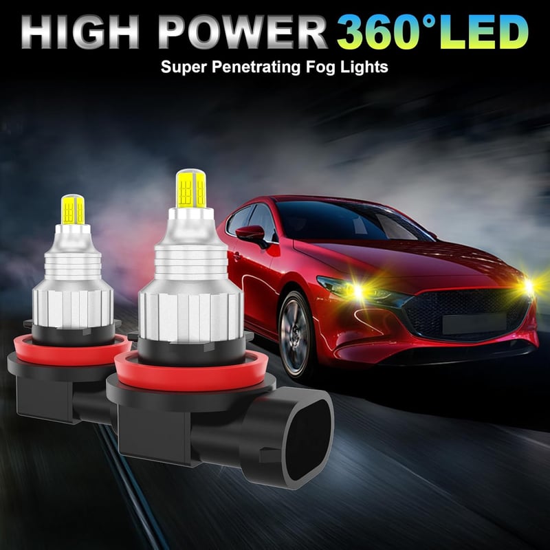 Sycreek 360 H11 LED ködlámpa autóhoz