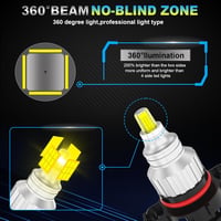 Sycreek 360 H16 LED Ködlámpa 360° Megvilágítás 2