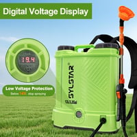 SYLSTAR 12L Elektromos Permetezőgép 5.5 Bar Makita 18V Akkuval Kompatibilis 3