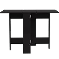 Sklopivi stol Symbiosis 2050 a7676x00, crni, 76 x 103 x 73,4 cm, iveral s melaminskom oblogom 4