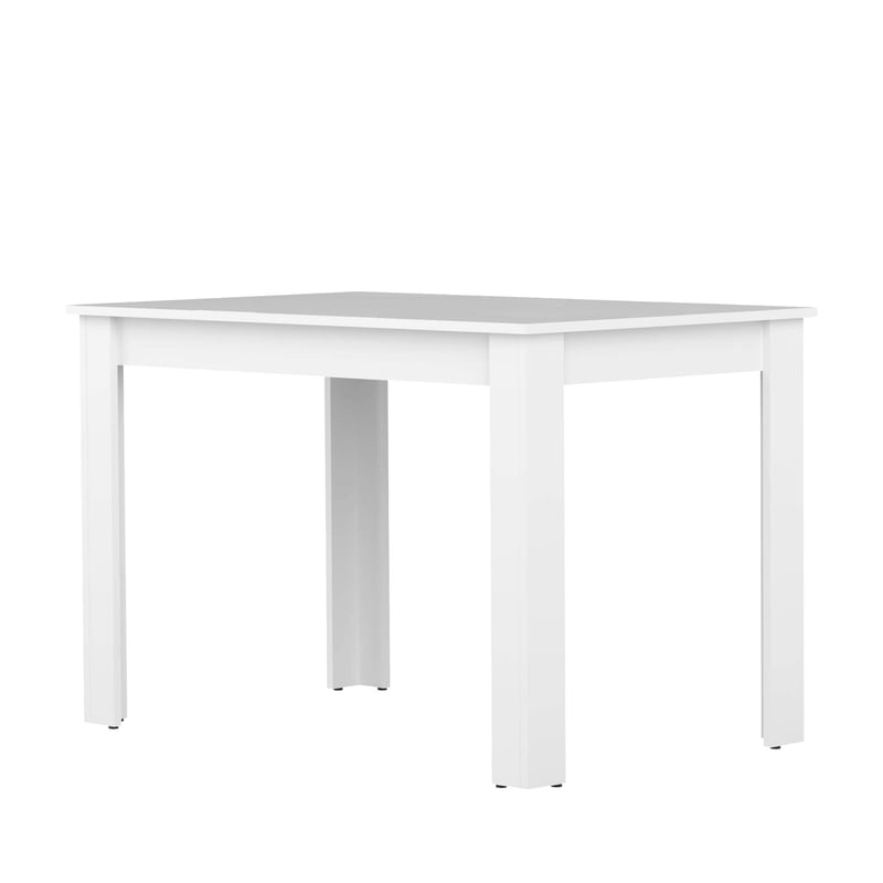 Jedálenský stôl Symbiosis 2280A2121X00, biely, 110x70x73,4 cm – renovovaný, poškodené nohy (stav: pozri 2. obrázok)