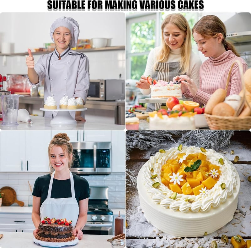 Symphonyw 3 részes tortadekoráló szett rozsdamentes acél csőrök - Large