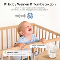 SYMYNELEC 4MP beltéri 360 fokos WiFi megfigyelőkamera, IR éjjellátás, 5GHz 2.4GHz, mozgásérzékelés, háziállat és bébifigyelő, Alexa kompatib 4