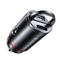 Autonabíjačka Syncwire 60W USB-C + USB-A (PD 30W + QC 30W) – čierna 1
